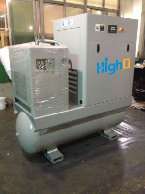 Компактный бесшумный воздушный компрессор 10HP